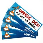 Autocolant Opresc des, mă uit la păsări - imagine 2