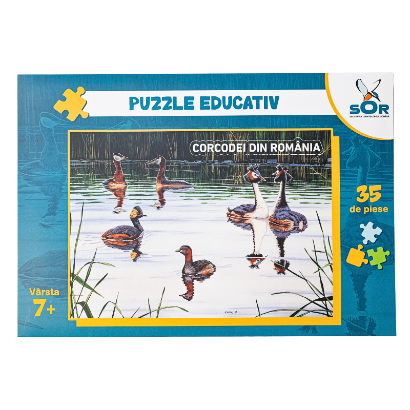 Puzzle Corcodei din România - imagine 3