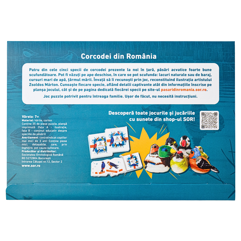 Puzzle Corcodei din România - imagine 4