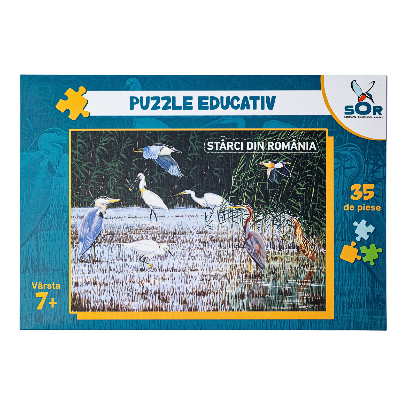Puzzle Stârci din România - imagine 2