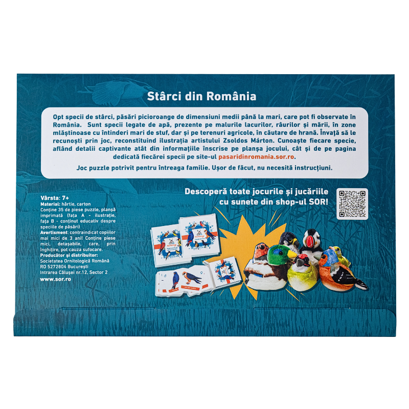 Puzzle Stârci din România - imagine 3