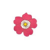 Insignă floare de măceș