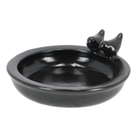 Adăpătoare ceramică neagră